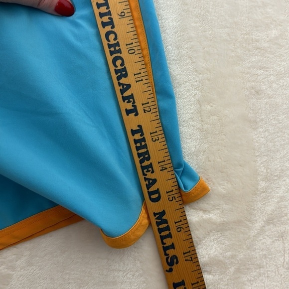 TYR Trunks board shorts Medium blue piping slight imperfection shown in pics - Picture 7 of 12